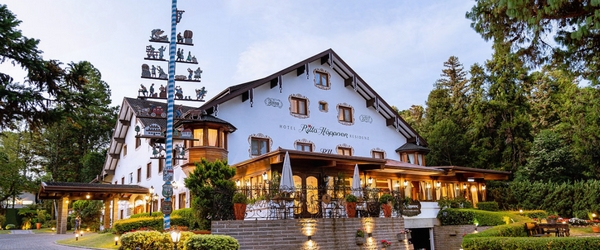 Uma atmosfera tipicamente germânica envolve o encantador Hotel Ritta Höppner.