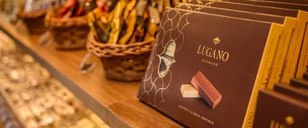 A Lugano é conhecida pelos chocolates de altíssima qualidade.