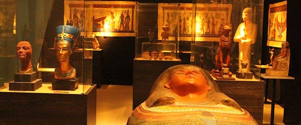 O Museu Egípcio.