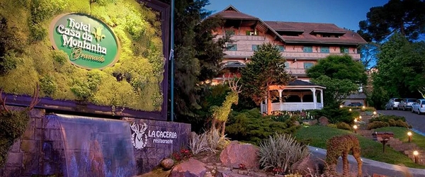O charmoso Hotel Casa da Montanha, um dos vários lugares para se hospedar na cidade. Foto: Divulgação